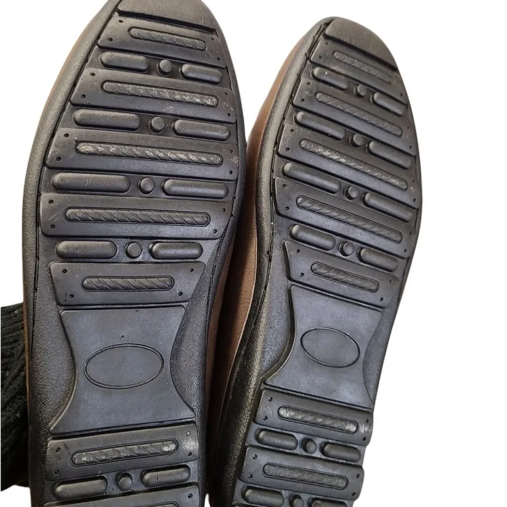 Steve Harvey Brown Loafers Size 6 - Picture 6 of 7